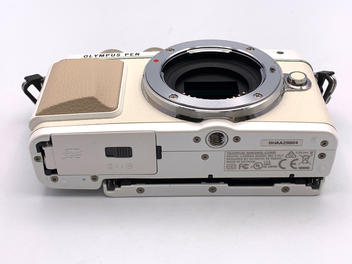 中古：B(並品)】オリンパス PEN Lite E-PL7 ボディ ホワイト