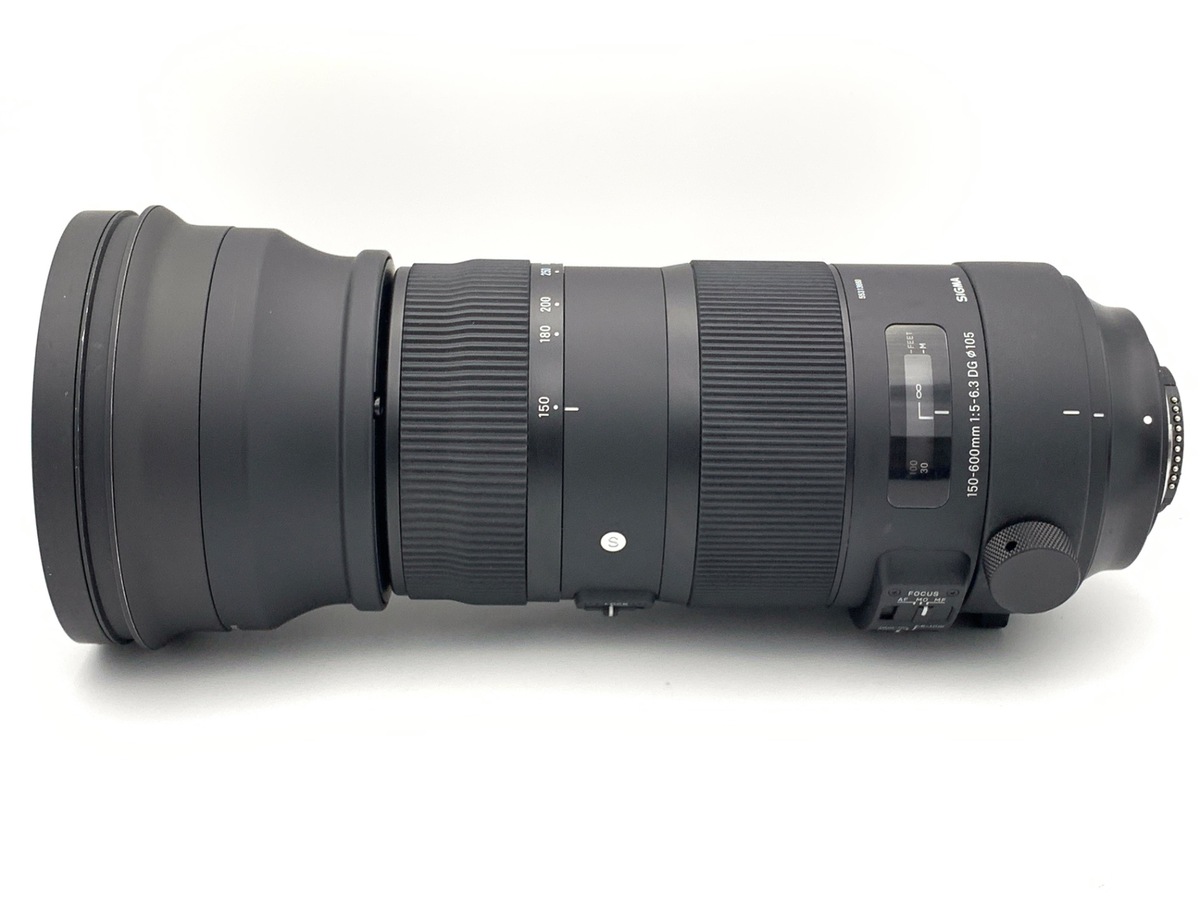 中古：AB(良品)】シグマ 150-600mm F5-6.3 DG OS HSM Sports ニコンF用