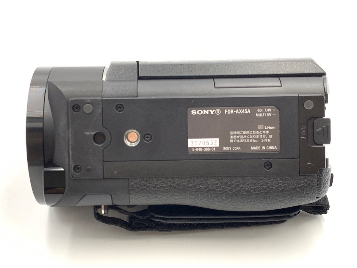 中古：AB(良品)】ソニー デジタル4Kビデオカメラレコーダー FDR-AX45A