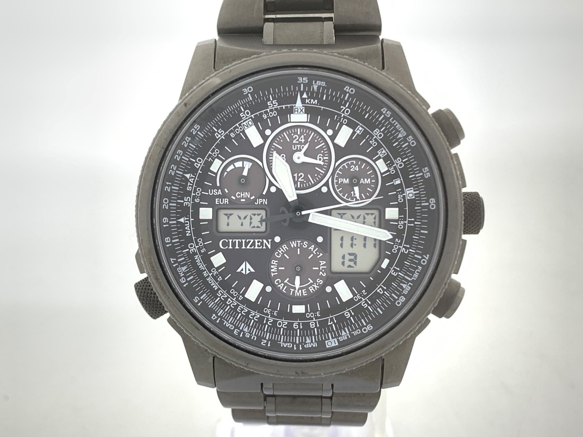 シチズン プロマスター SKY ブラック JY8025-59E/U680-T019692 チタン