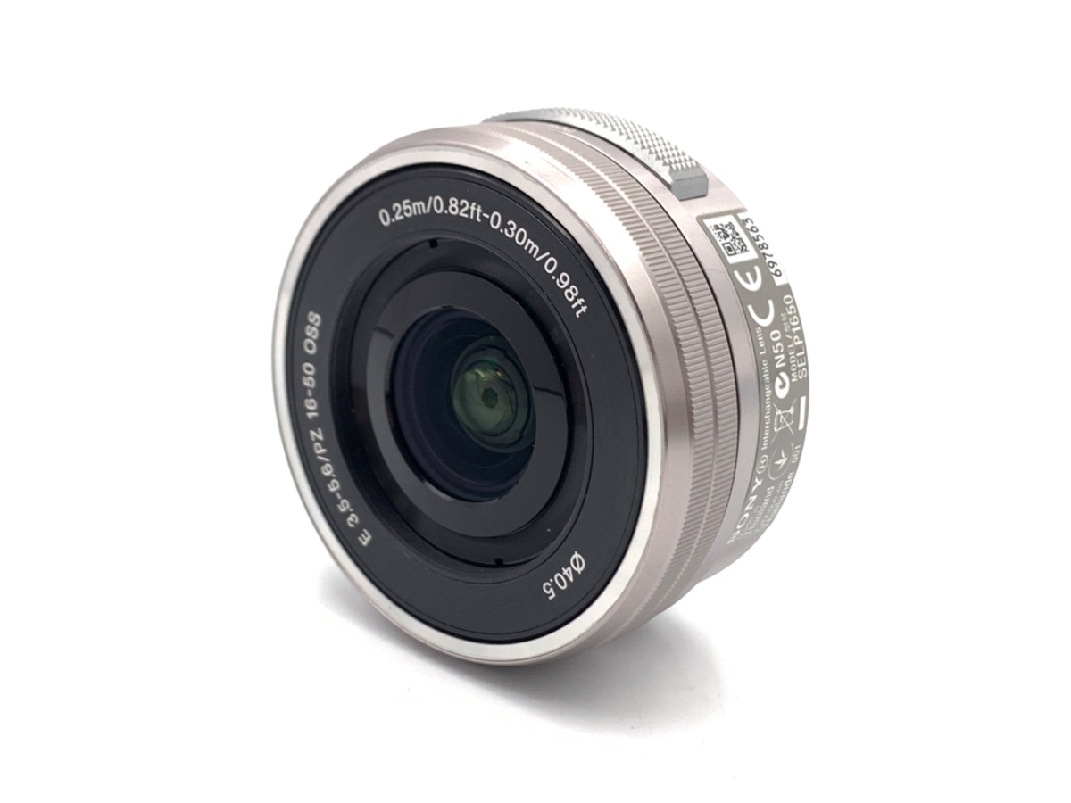 中古】ソニー E PZ 16-50mm F3.5-5.6 OSS シルバー [SELP1650