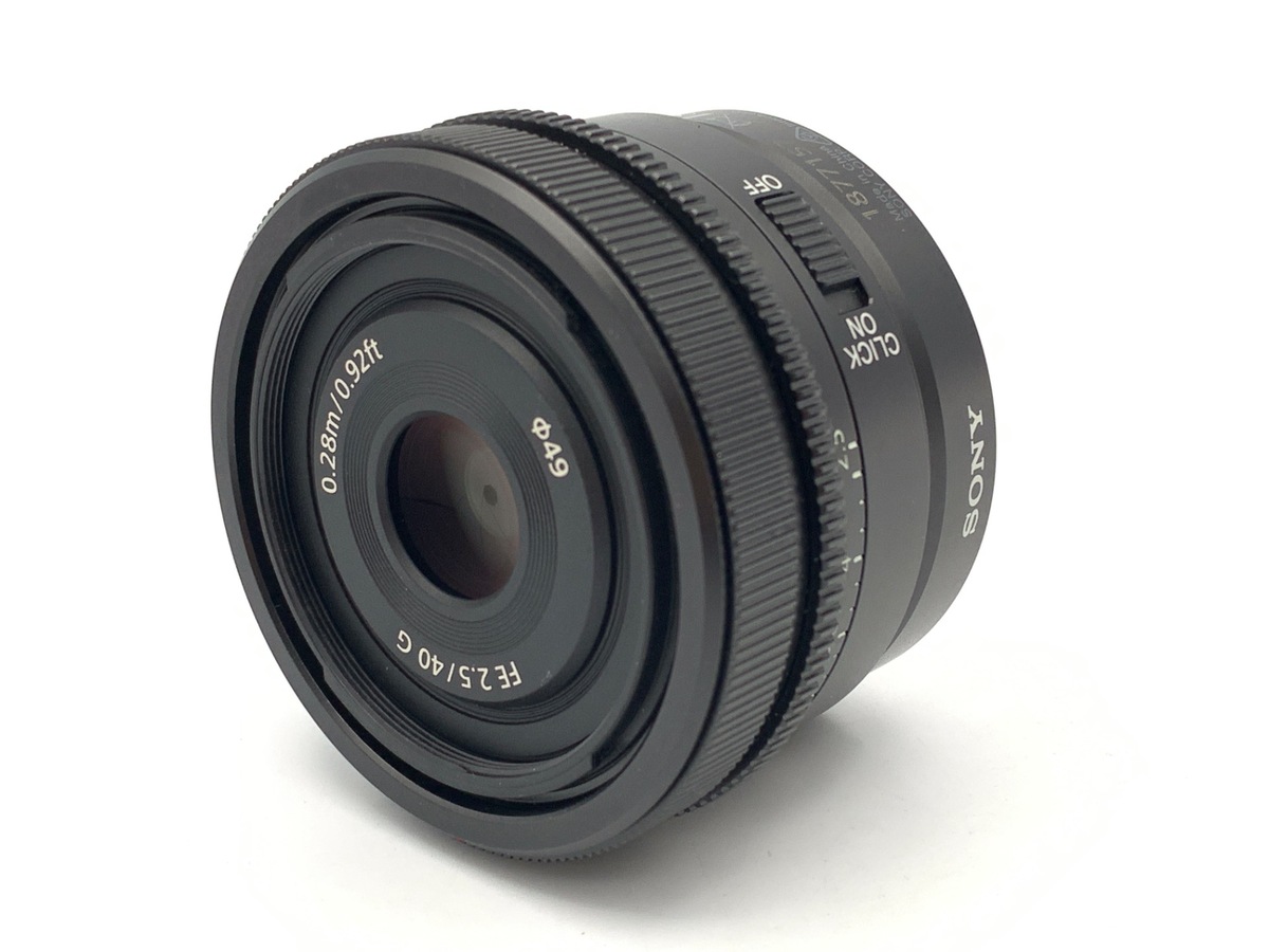 FE 40mm F2.5 G [SEL40F25G]