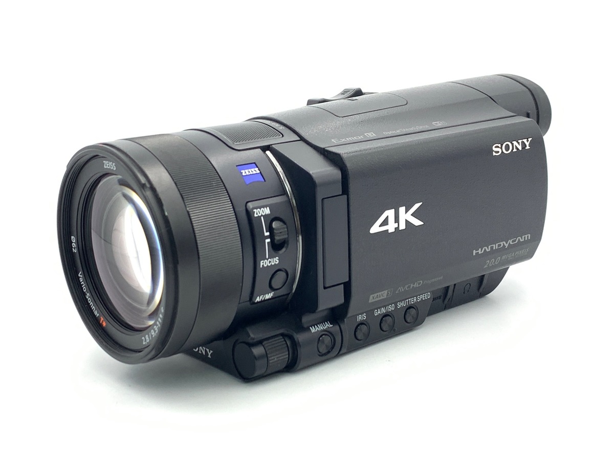 中古】ソニー デジタル4Kビデオカメラレコーダー FDR-AX100 ブラック