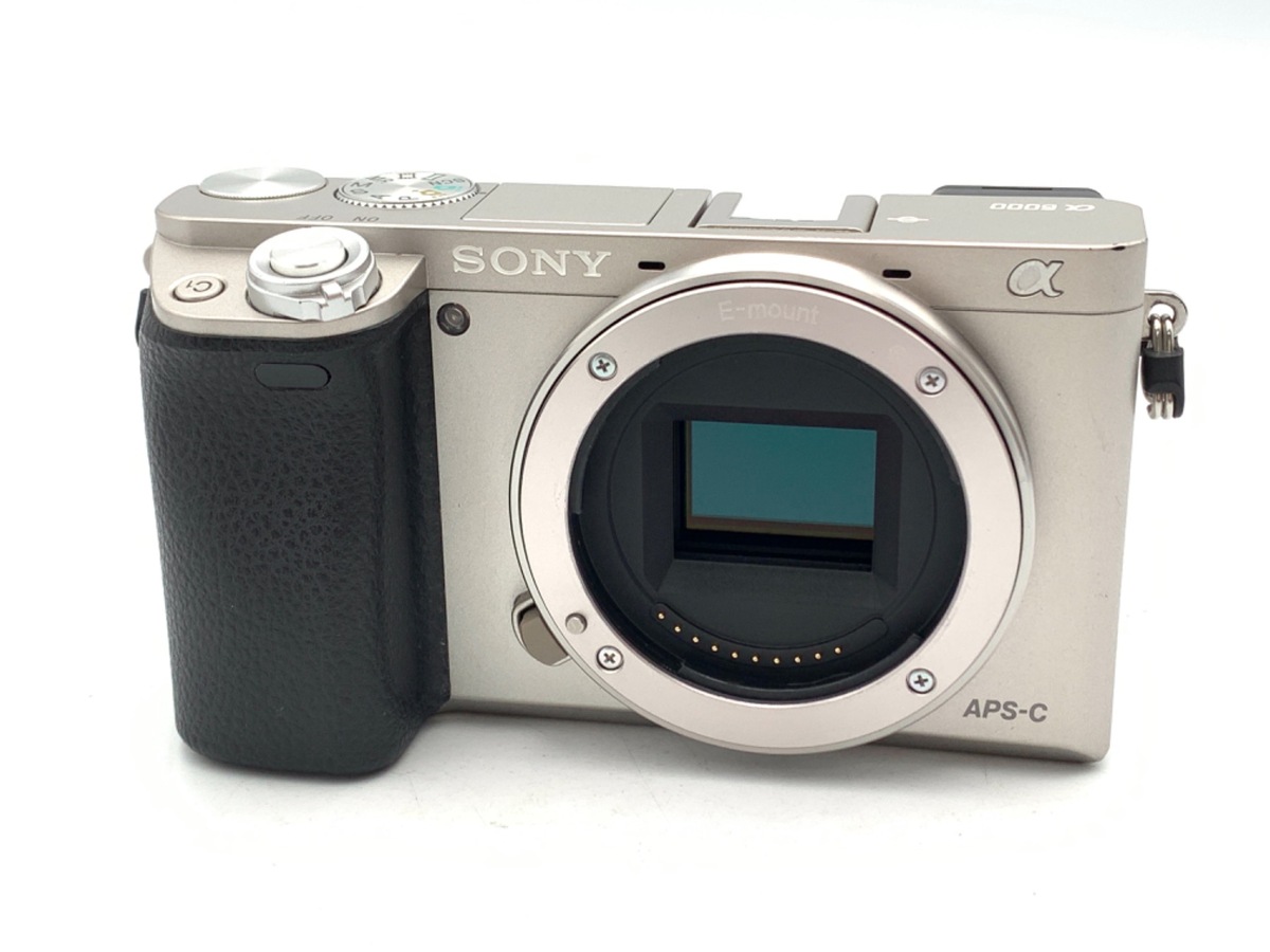中古：B(並品)】ソニー α6000 ボディ シルバー [ILCE-6000 S