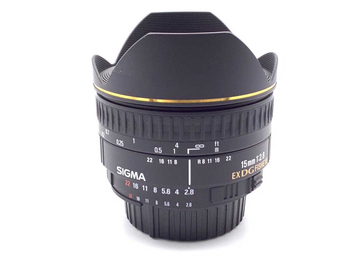 中古】シグマ 15mm F2.8 EX DG DIAGONAL FISHEYE ニコン用 在庫一覧