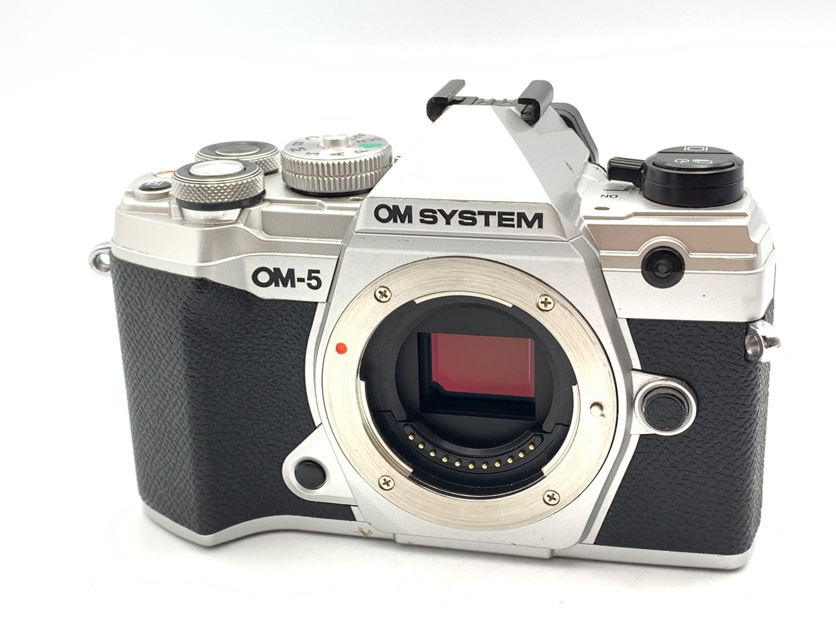 中古：B(並品)】OM SYSTEM OM-5 ボディ シルバー | 2484370056764