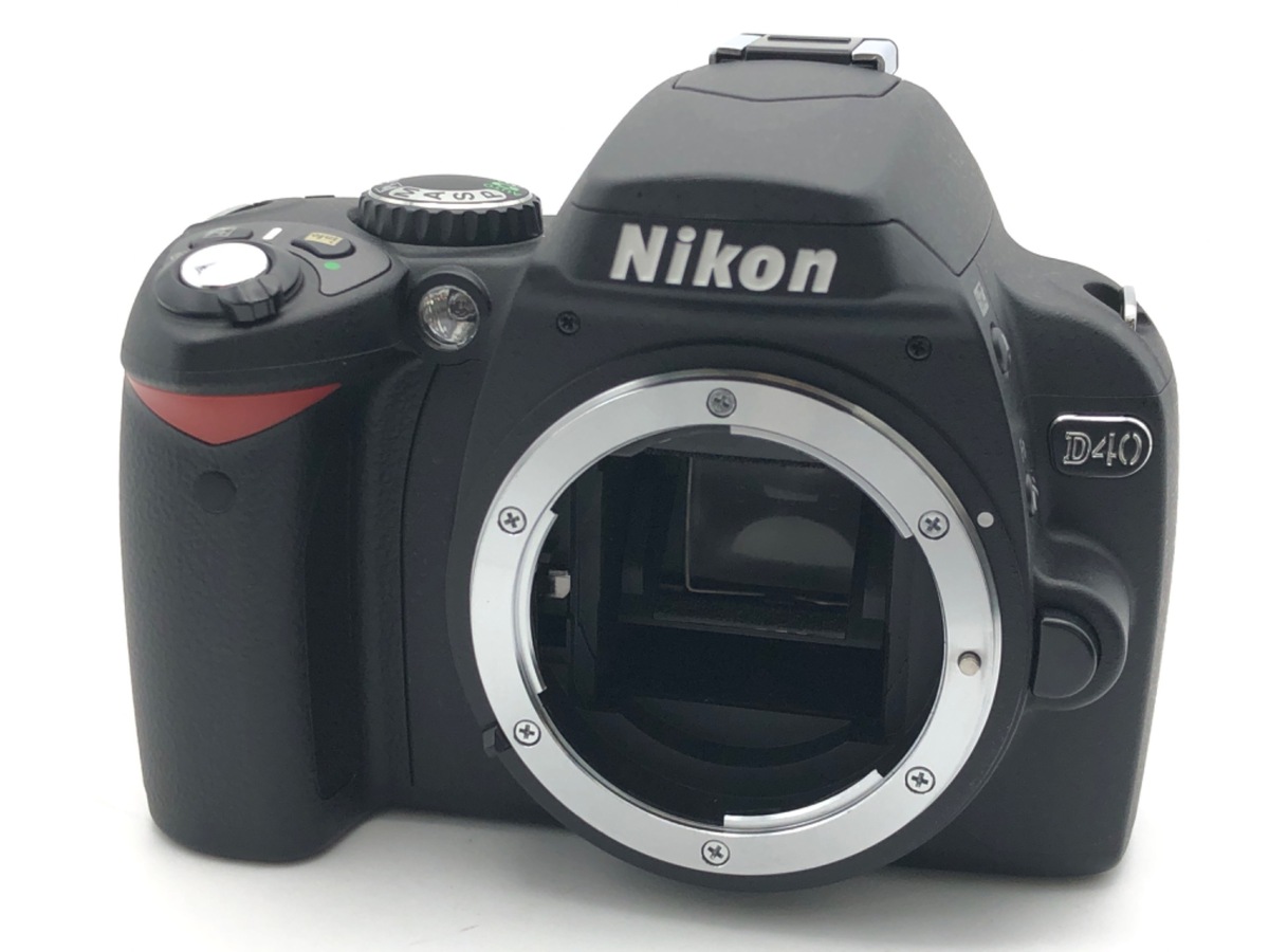 ★撮影枚数6,853枚・スクリーン欠品・美品★ニコン D40 ボディ#23017 中古】ニコン D40 ブラックボディ 在庫一覧｜カメラのキタムラ