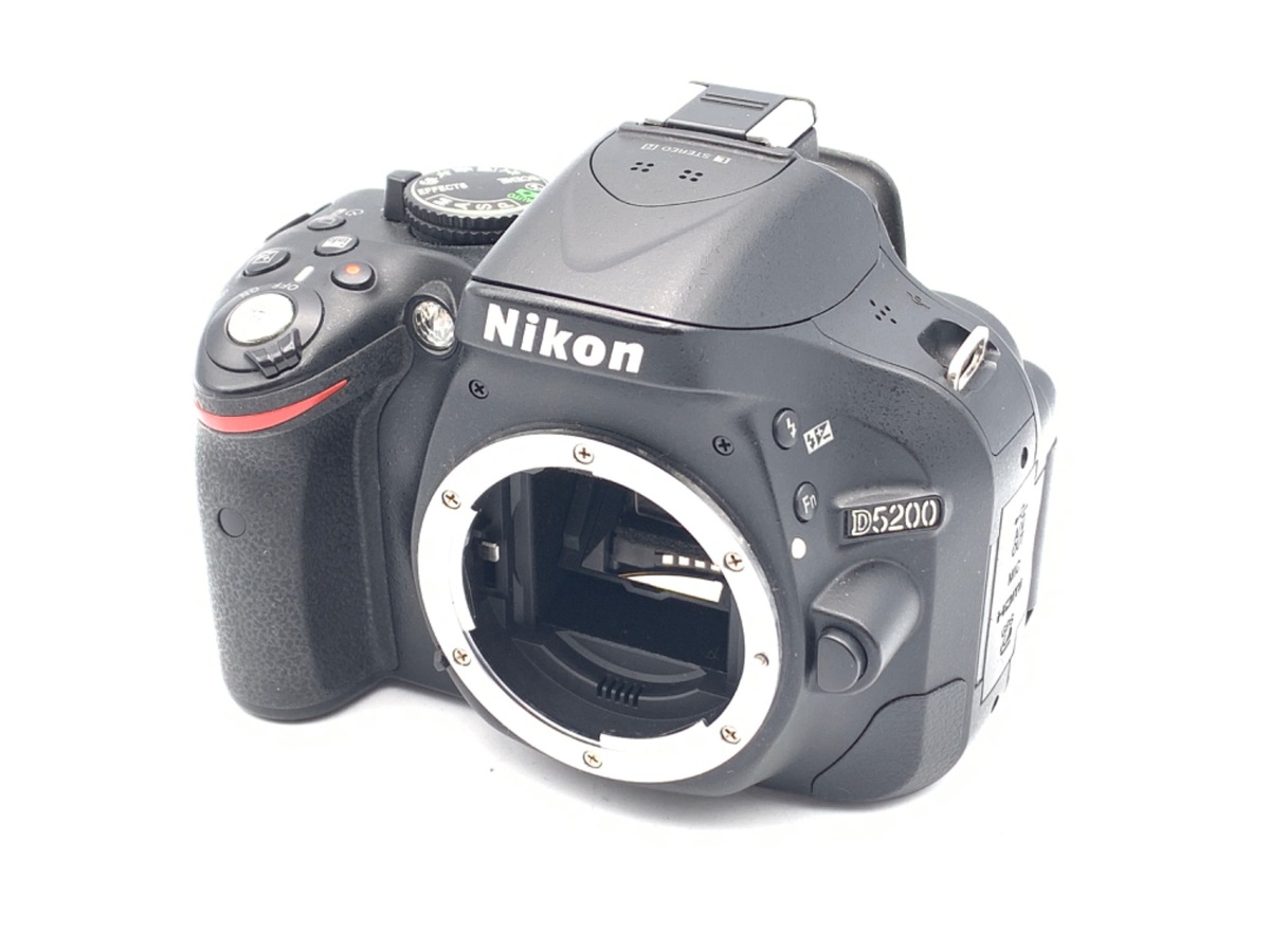 ニコン D5200一眼レフ(ボディのみ) 中古：B(並品)】ニコン D5200 ボディ ブラック | 2484430013669
