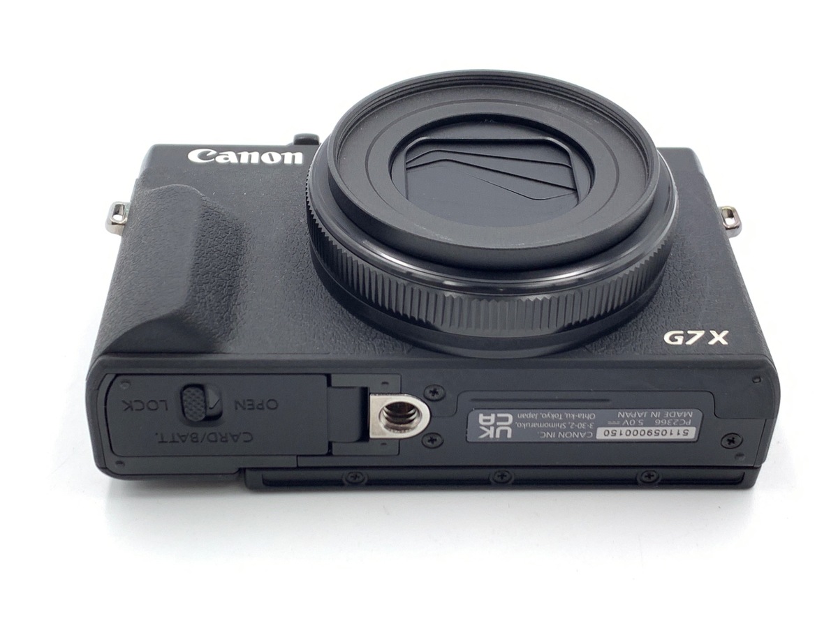 中古】キヤノン PowerShot G7 X Mark III ブラック｜｜カメラの