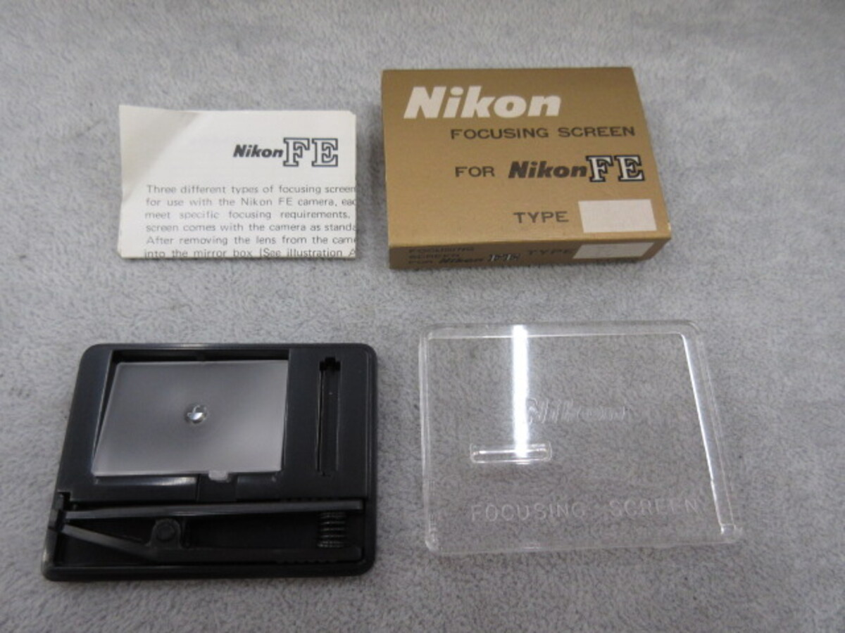 中古：B(並品)】ニコン FA・FE2・NewFM2用ファインダースクリーン 各種
