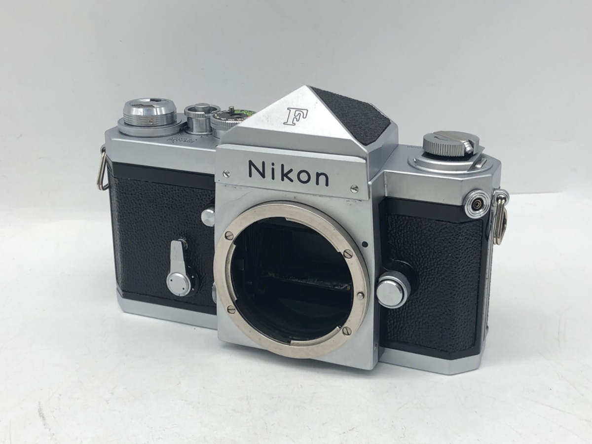 【中古】ニコン F 前期 アイレベル ボディ シルバー