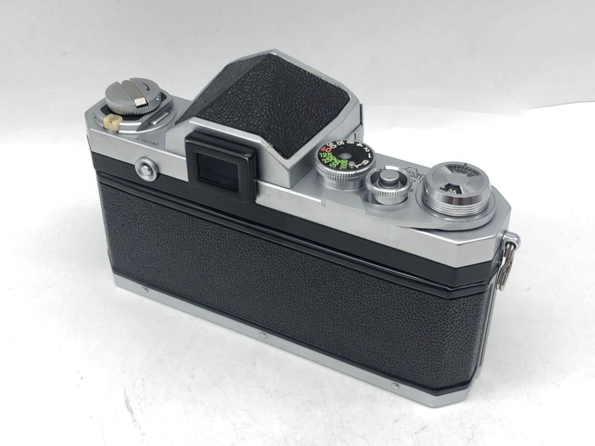 【中古】ニコン F 前期 アイレベル ボディ シルバー