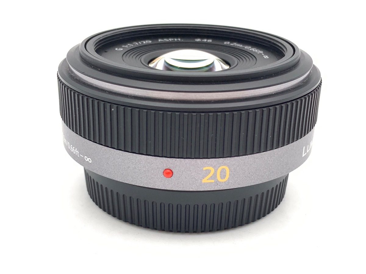 【中古】Panasonic LUMIX G 20mm F1.7 ASPH. 中古】パナソニック LUMIX G 20mm / F1.7 ASPH. 在庫一覧｜カメラの