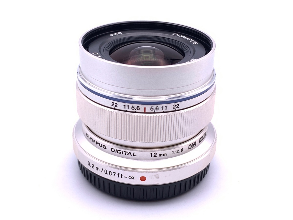 オリンパス　シルバー　M.ZUIKO DIGITAL ED 12mm F2.0 M.ZUIKO DIGITAL ED 12mm F2.0 [シルバー] 中古価格比較 - 価格.com