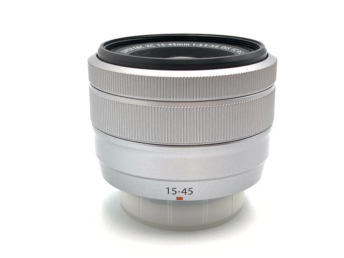 中古：AB(良品)】フジフイルム XC15-45mm F3.5-5.6 OIS PZ シルバー 