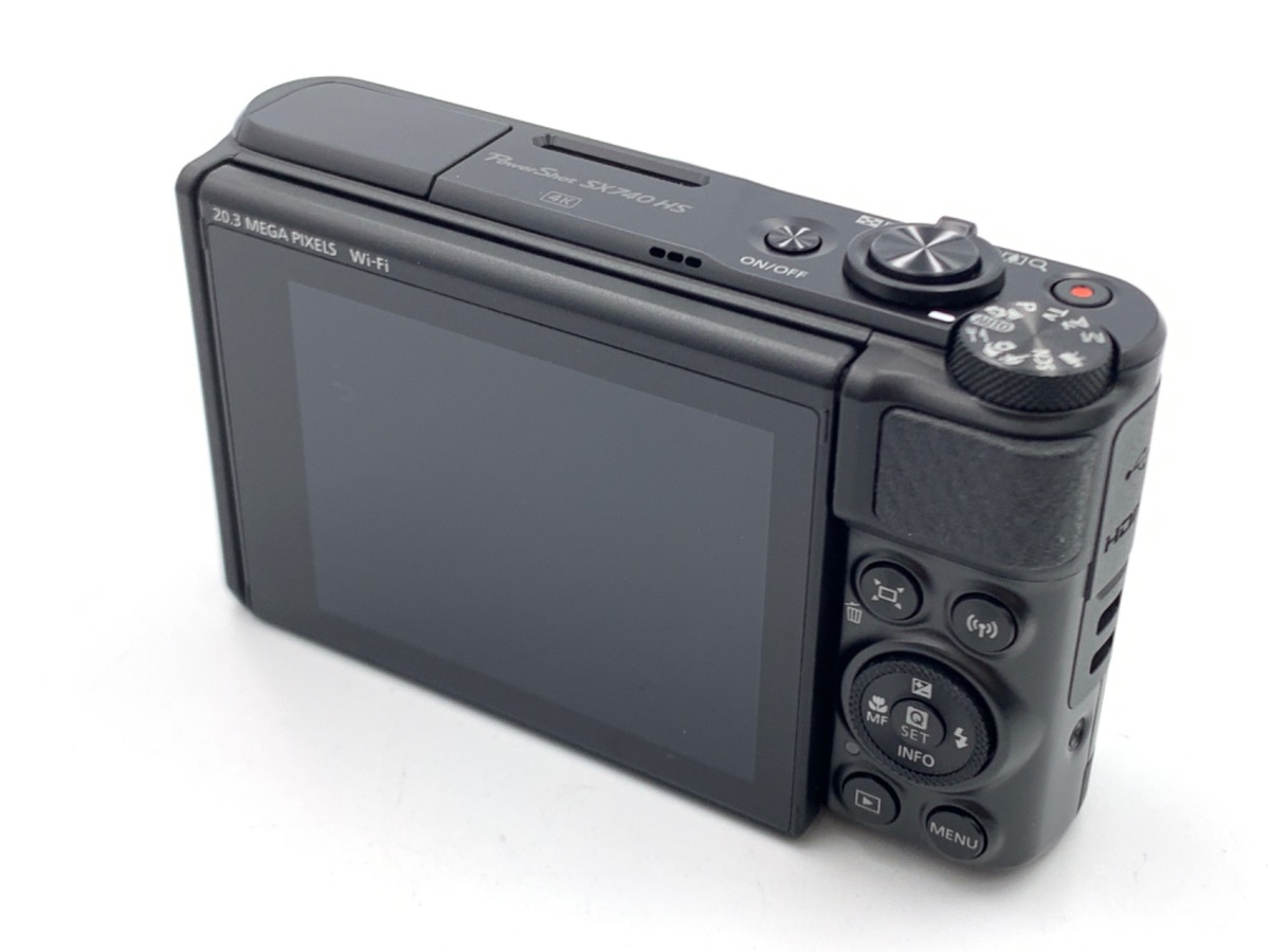 中古：AB(良品)】キヤノン PowerShot SX740 HS ブラック