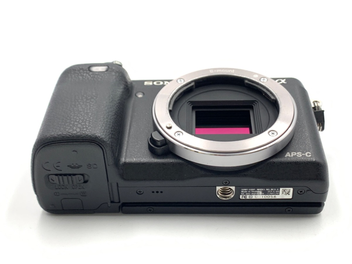 中古：B(並品)】ソニー α NEX-6 ボディ ブラック | 2484530011862
