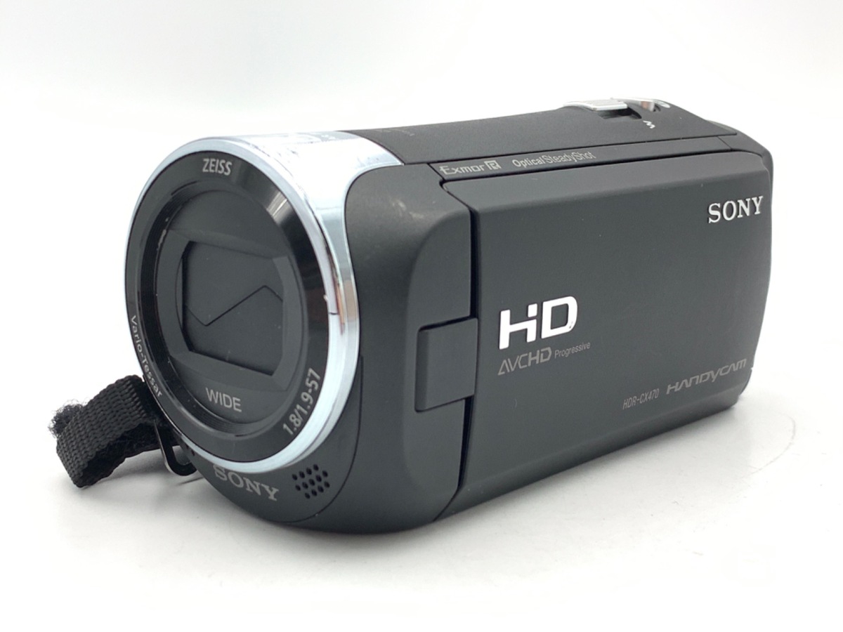 中古】ソニー デジタルHDビデオカメラレコーダー HDR-CX470 B ブラック