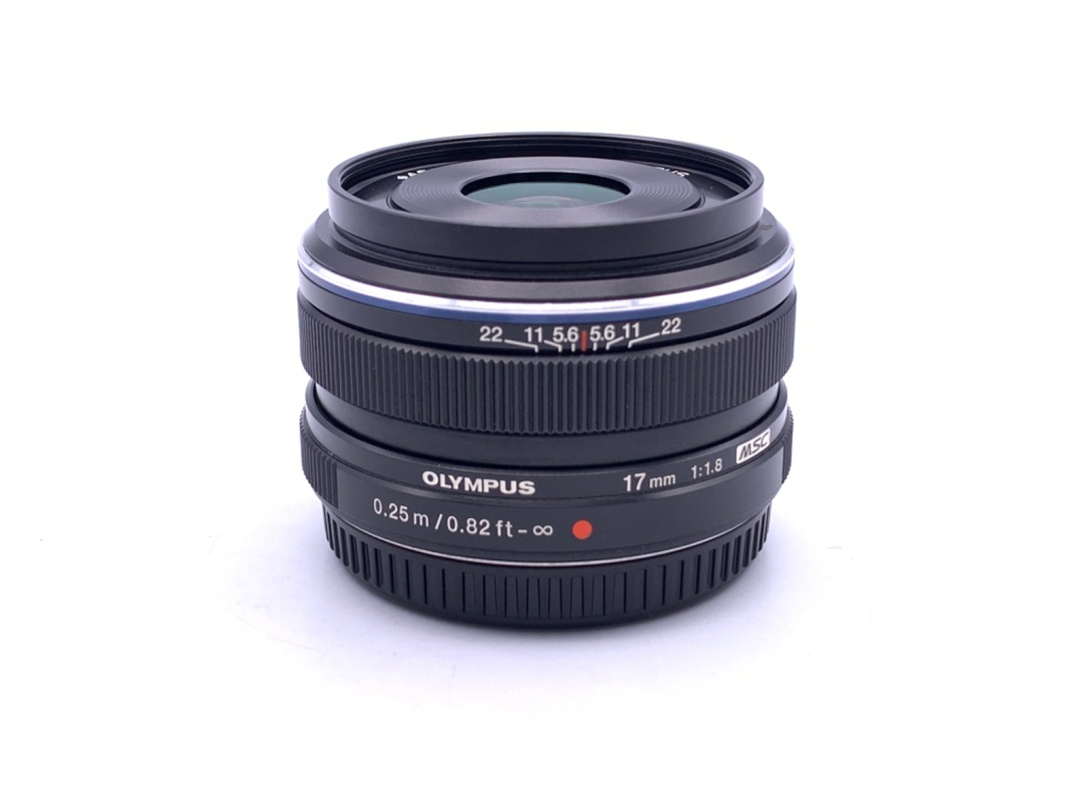 中古】OLYMPUS M.ZUIKO DIGITAL 17mm F1.8 ブラック (MFTマウント)【DS