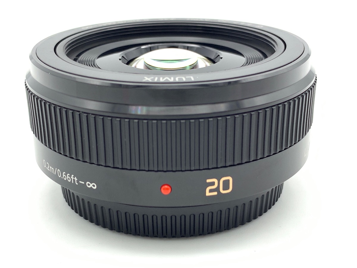 LUMIX G 20mm/F1.7 II ASPH. H-H020A-K [ブラック] 中古価格比較