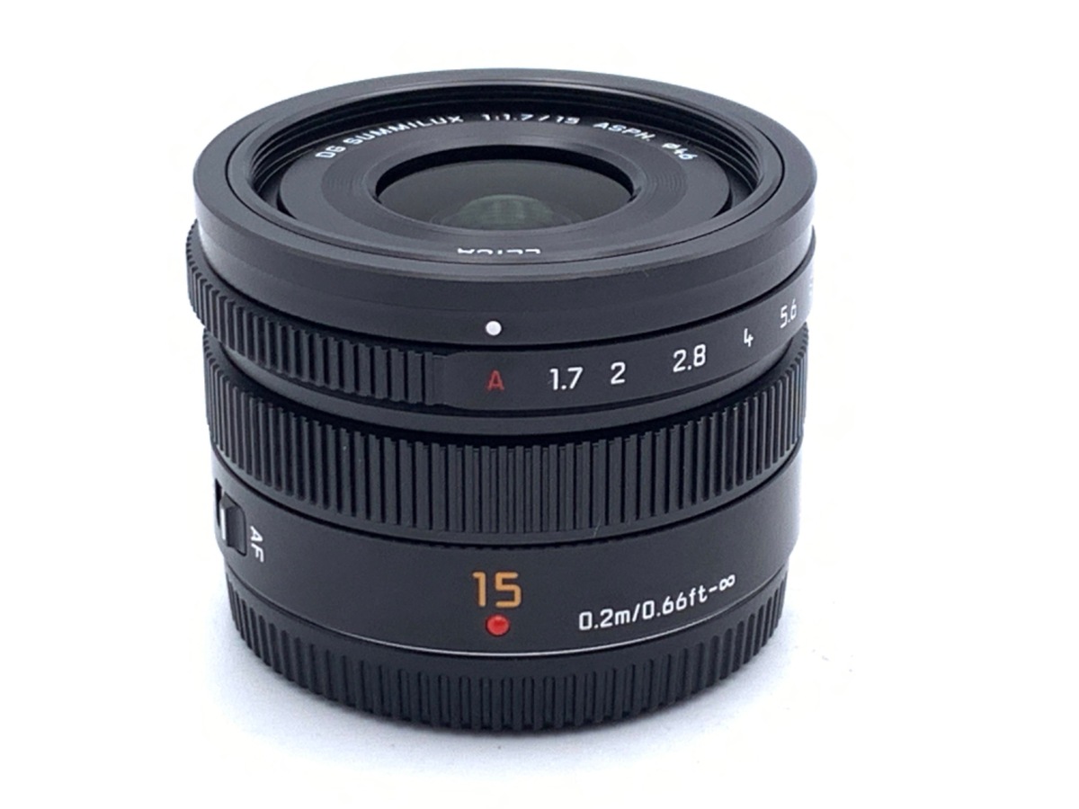 パナソニック H-X015 LEICA DS SUMMILUX 15mm Amazon.co.jp: パナソニック(Panasonic) 単焦点 広角レンズ マイクロ