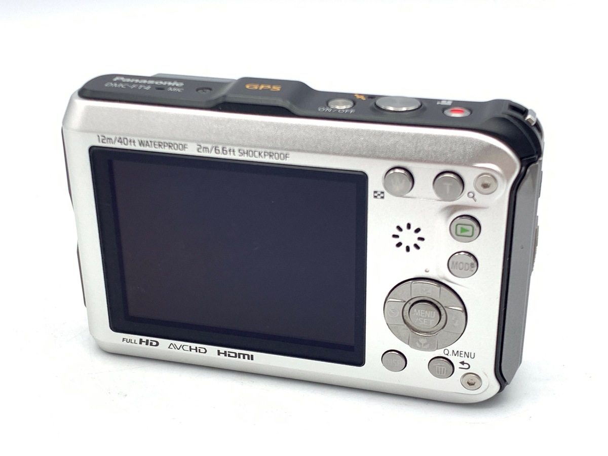 中古：B(並品)】パナソニック LUMIX DMC-FT4 プレシャスシルバー 