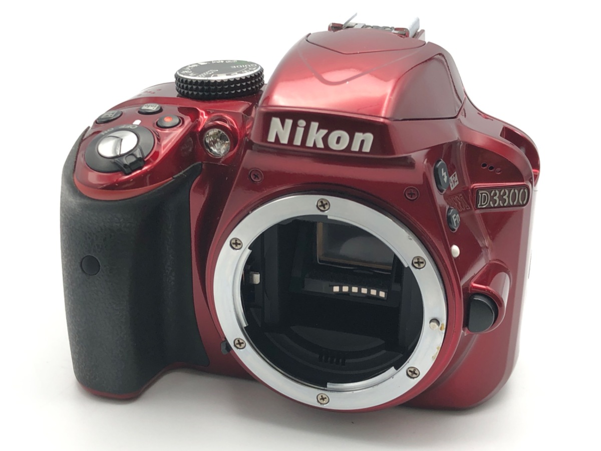 D3300 ボディ レッド【2416万画素】