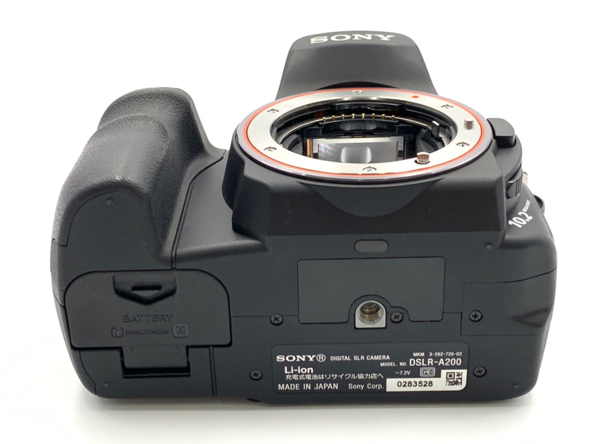 中古：AB(良品)】ソニー α200 ボディ [DSLR-A200] | 2484550003557